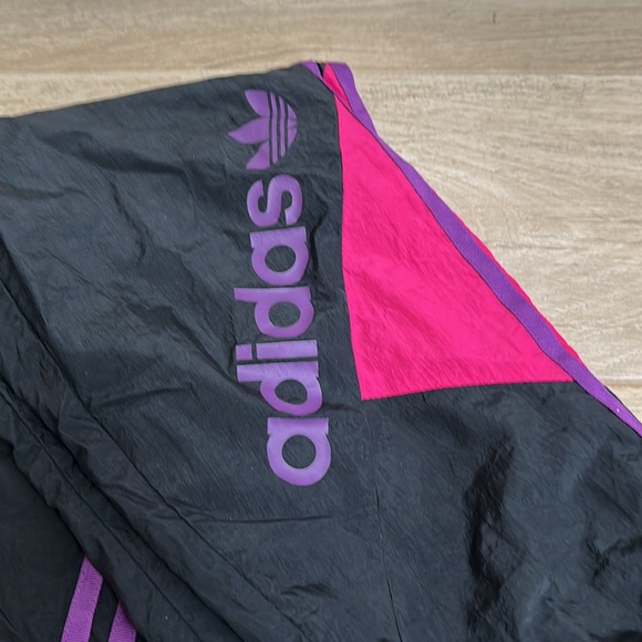 Adidas 90’s Linear Lined Track Retro Pants - Picture 5 of 6